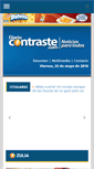 Mobile Screenshot of diariocontraste.com